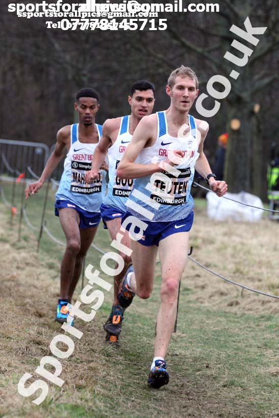 Simplyhealth Great Edinburgh XCountry men, 2018 Simplyhealth Great Edinburgh International XCountry. Photo: David T. Hewitson/Sports for All Pics